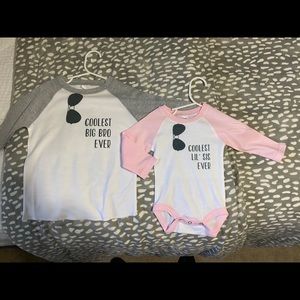 Big brother/ little sister shirts